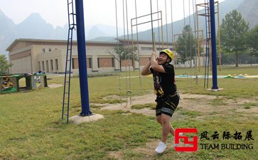 拓展训练-没有凝聚力的团队就没