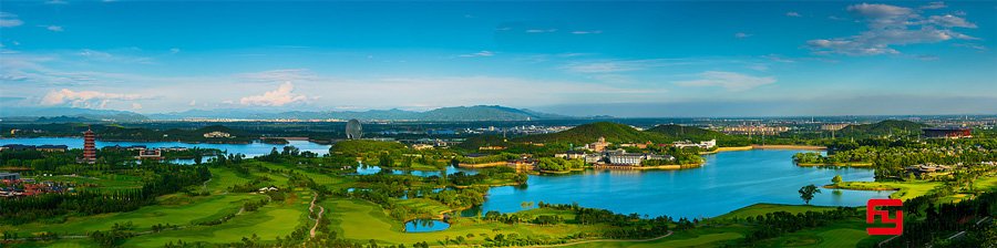 雁栖湖全景